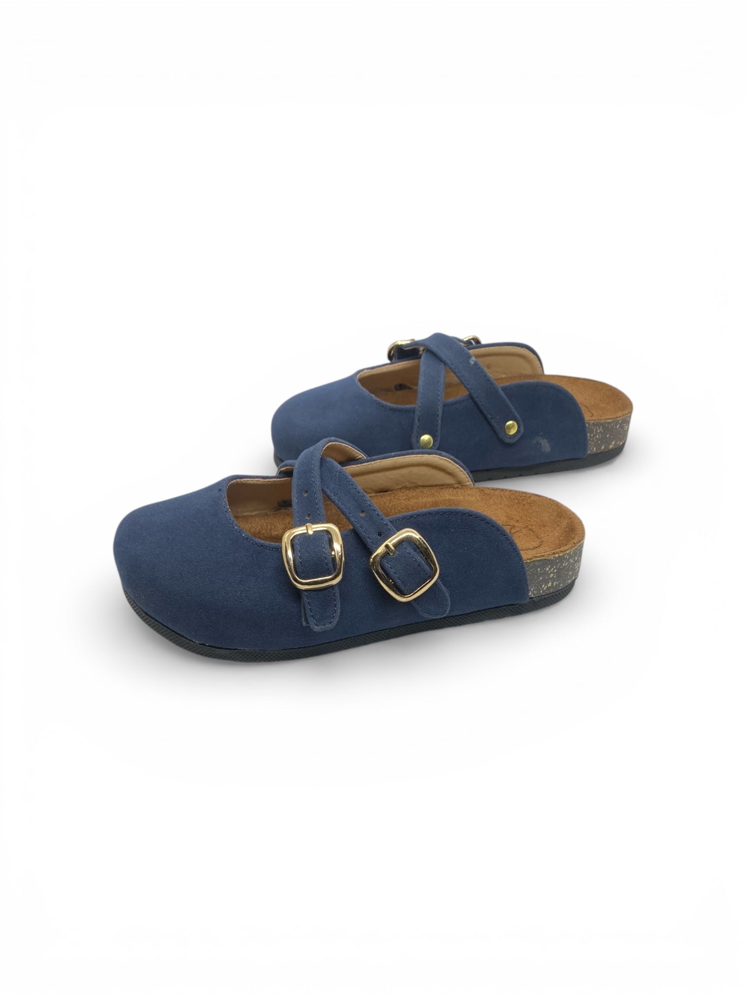 Kids Marry slipper-Navy Nautical