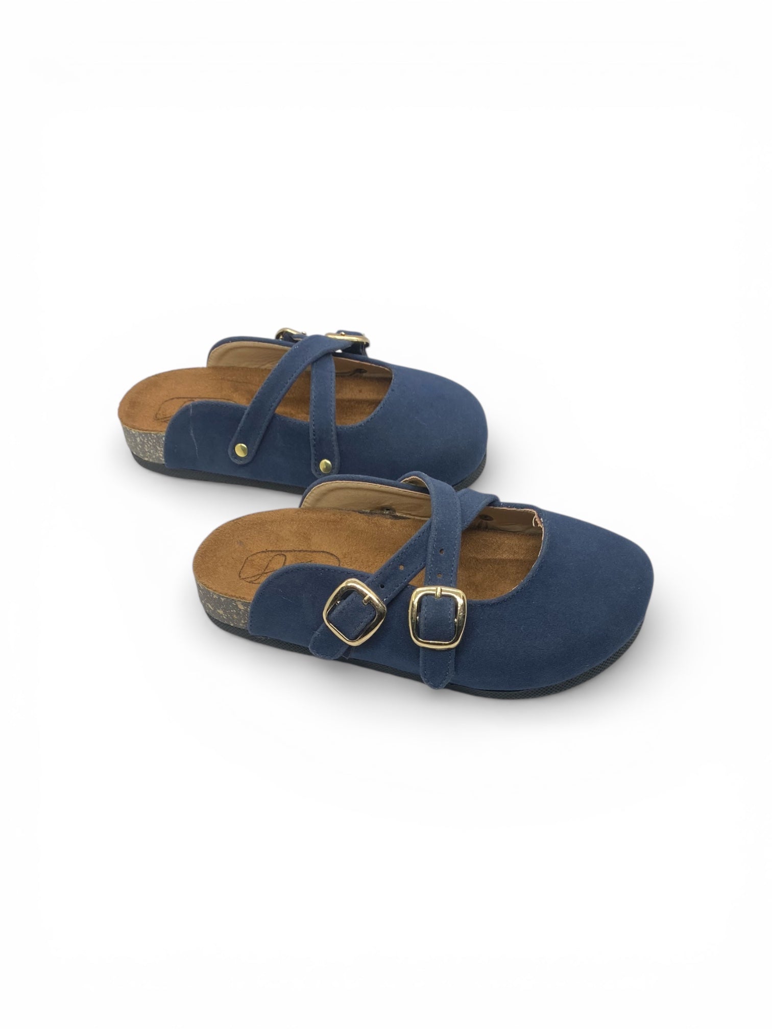 Kids Marry slipper-Navy Nautical