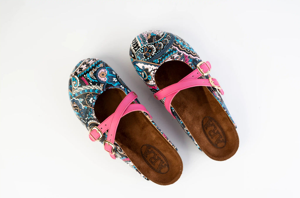 Mary slipper-Azure