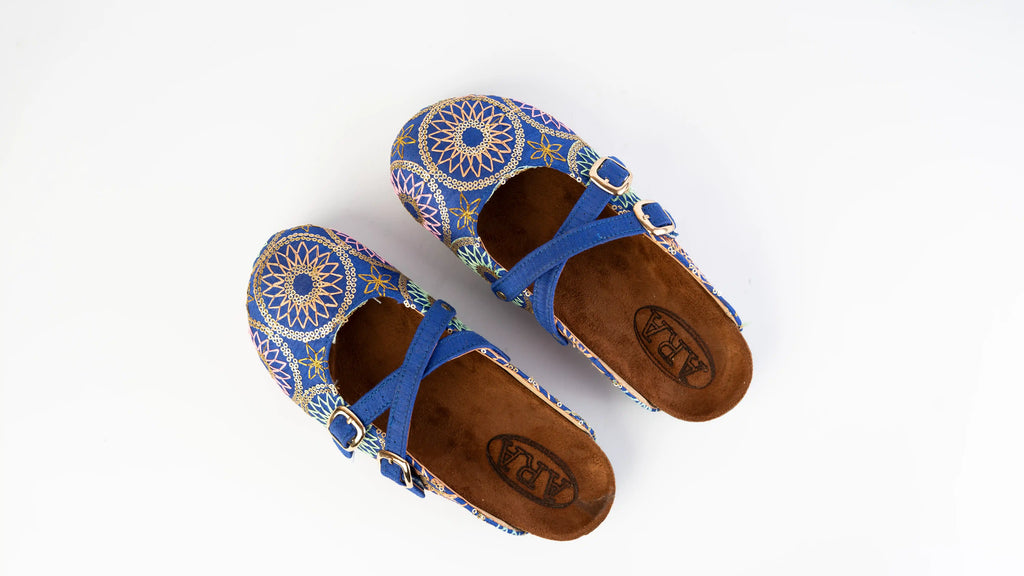 Mary slipper-Royal Indigo