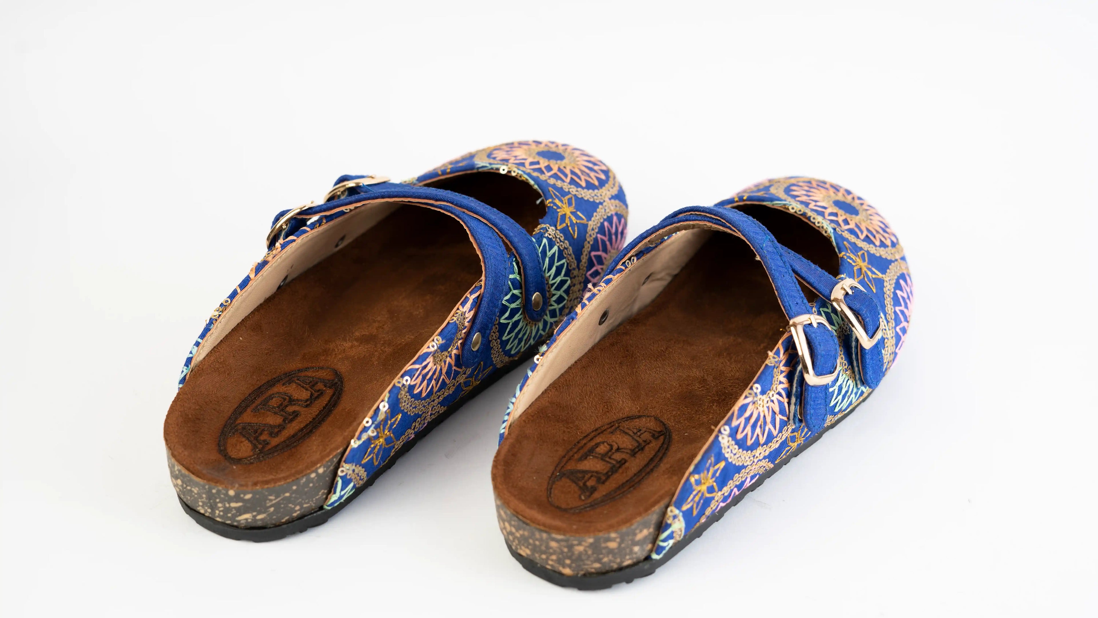 Mary slipper-Royal Indigo