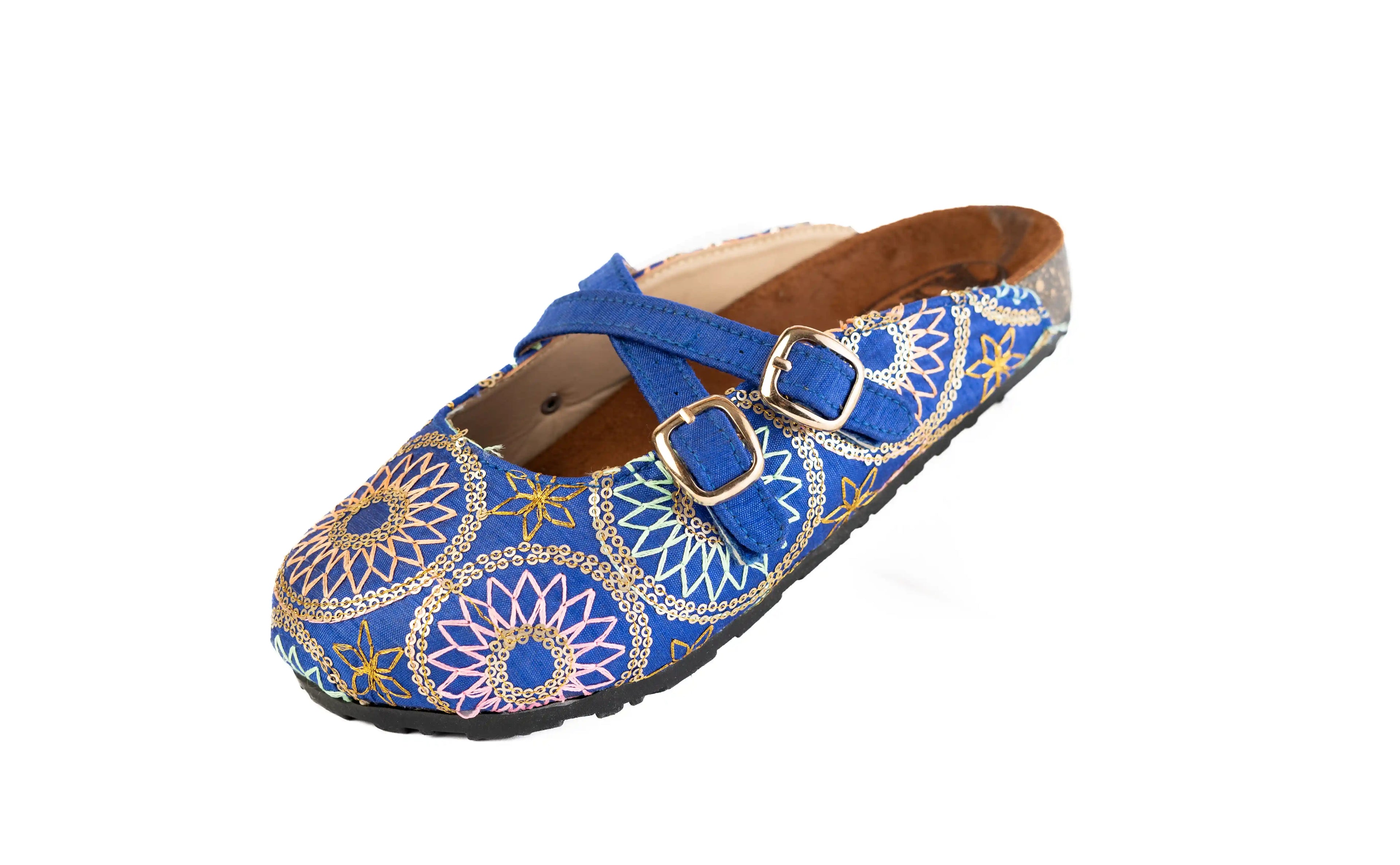 Mary slipper-Royal Indigo