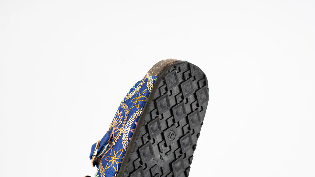Mary slipper-Royal Indigo
