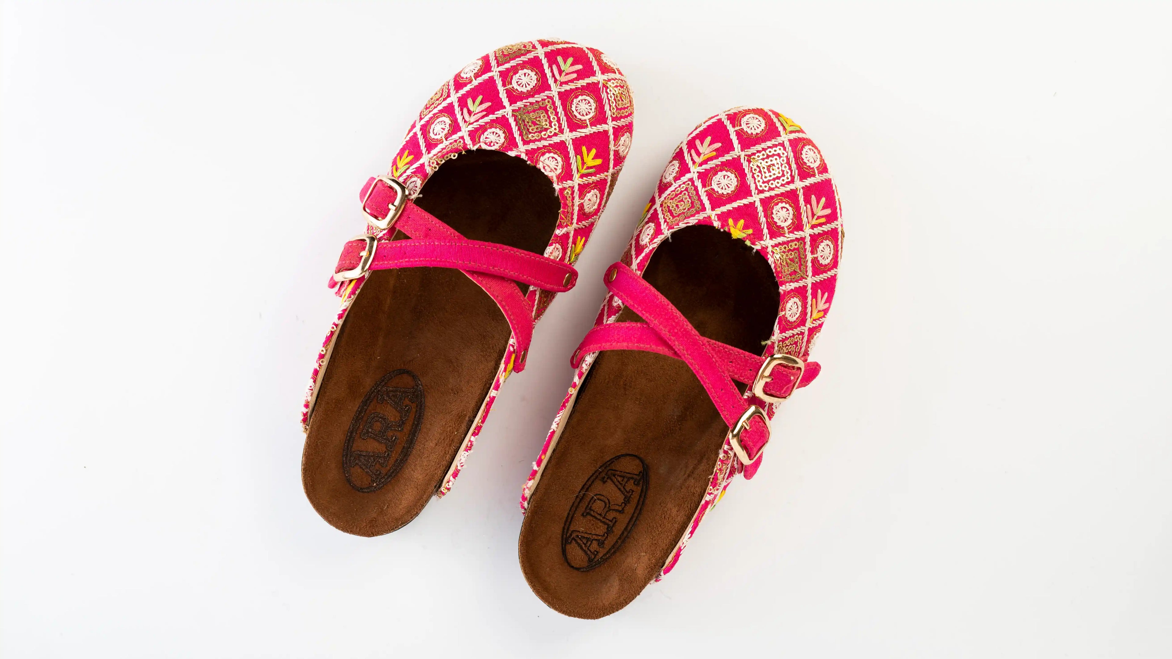 Mary slippers-Pink Punch