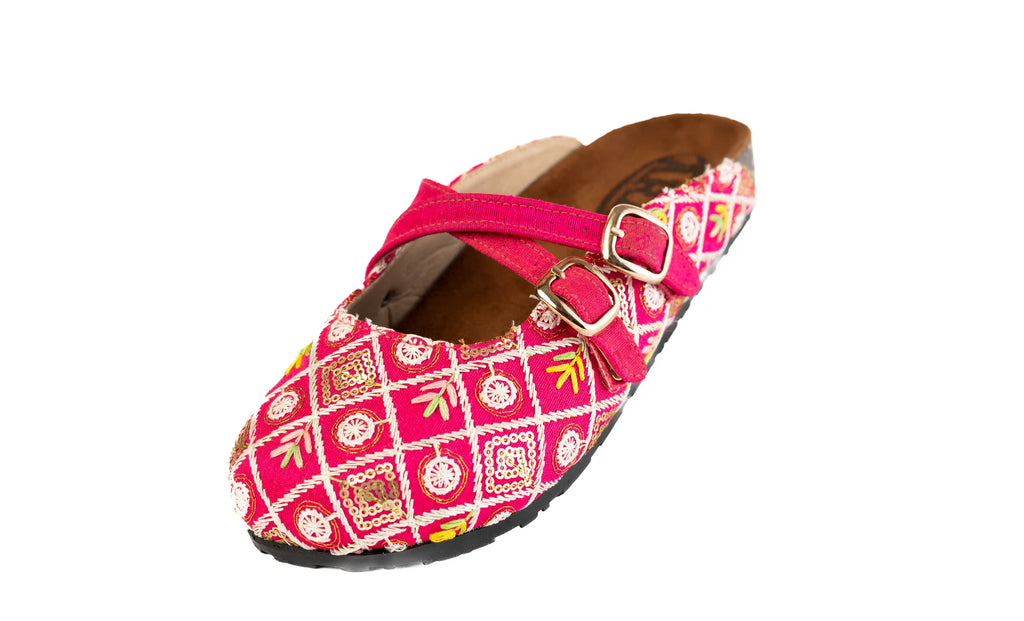 Mary slippers-Pink Punch