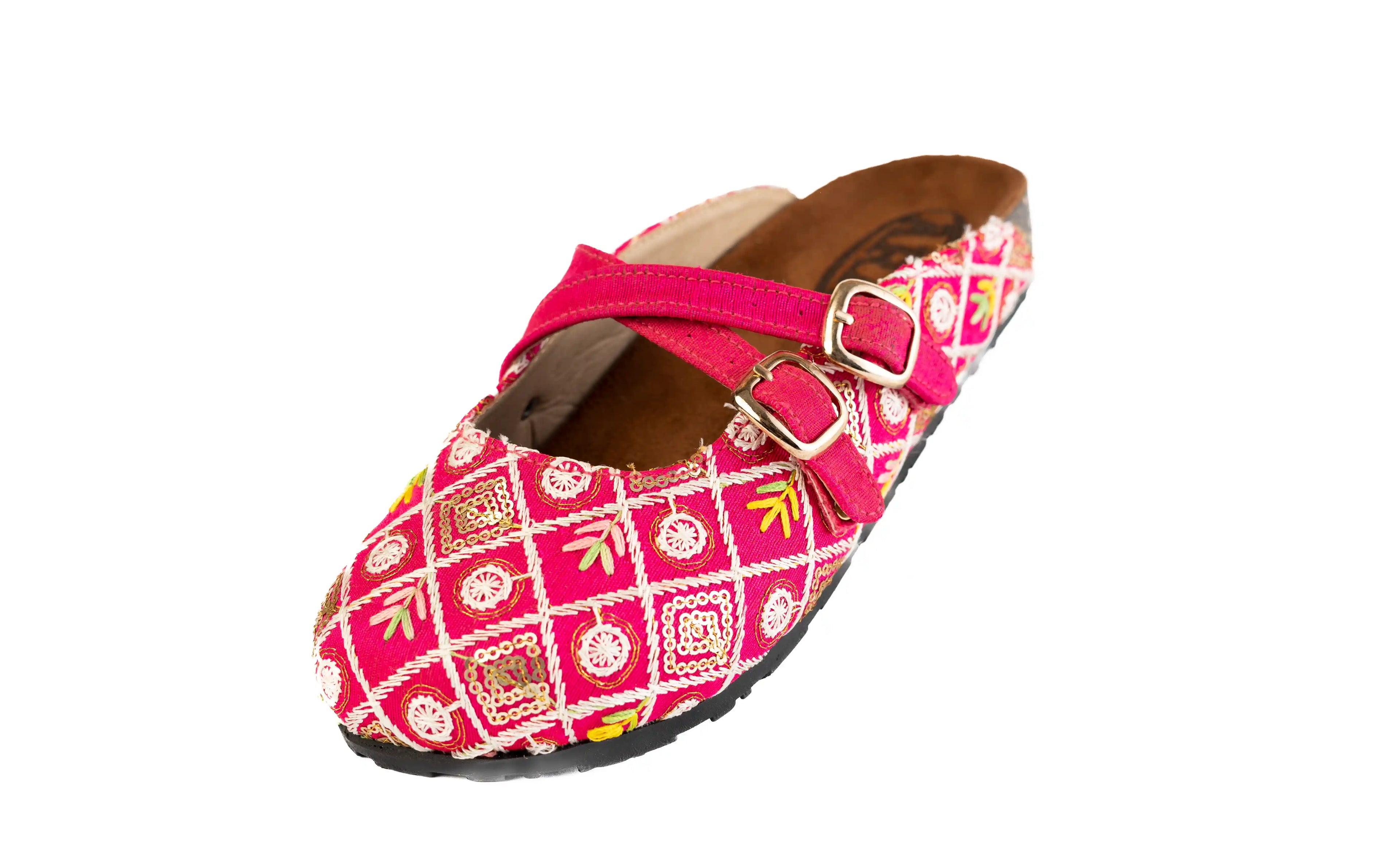 Mary slippers-Pink Punch