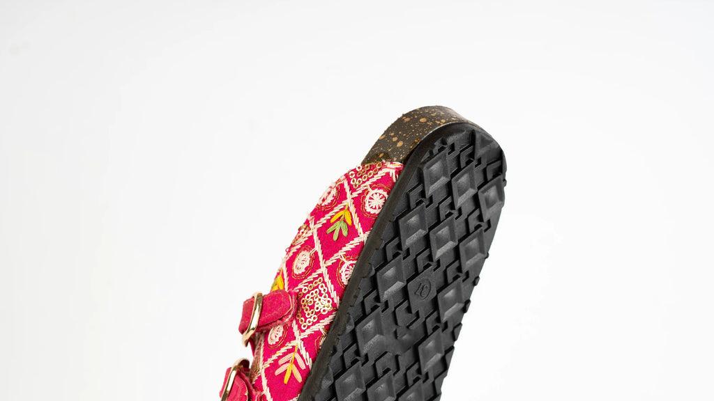 Mary slippers-Pink Punch