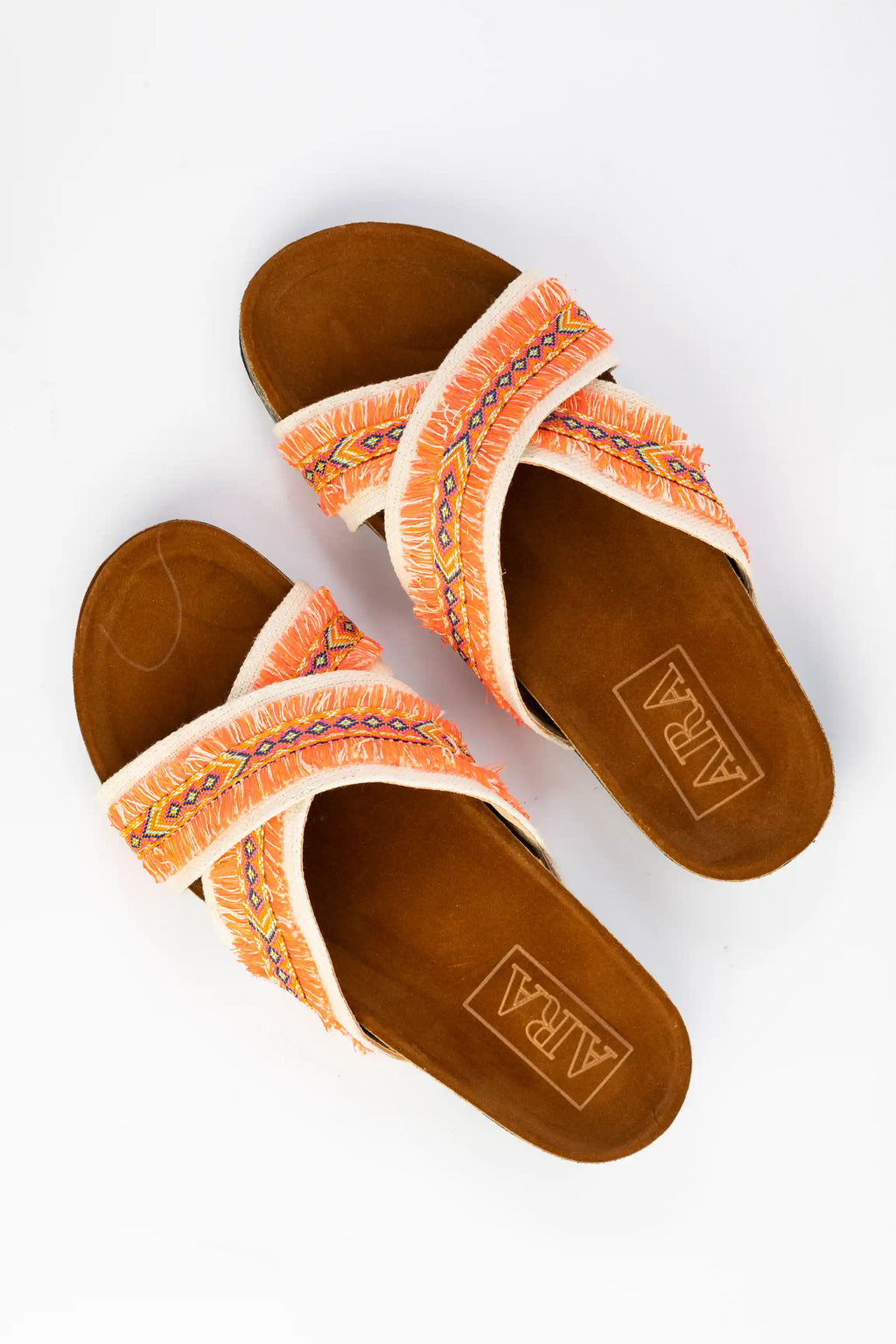 Slippers-Sunset Fringe