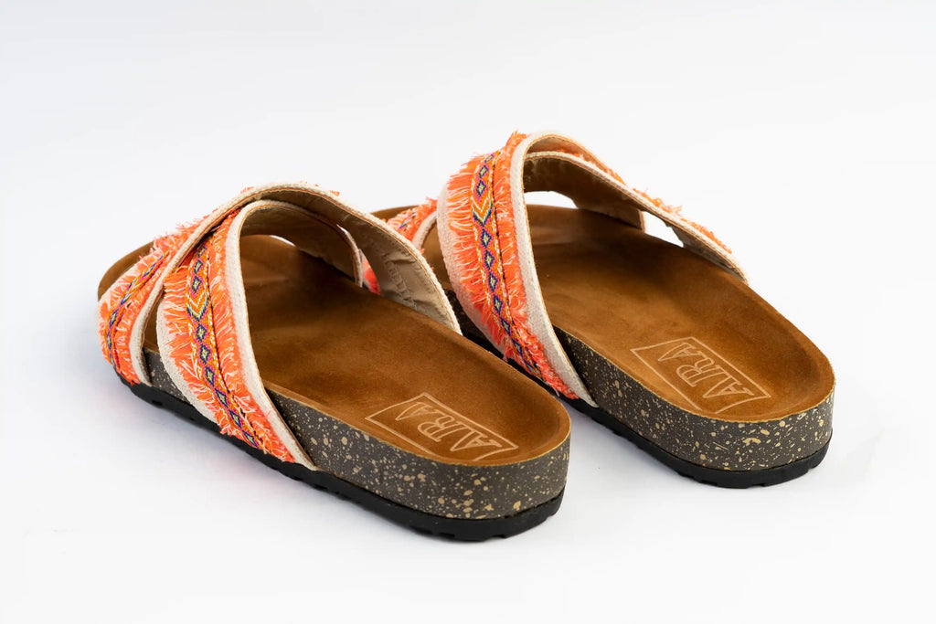 Slippers-Sunset Fringe