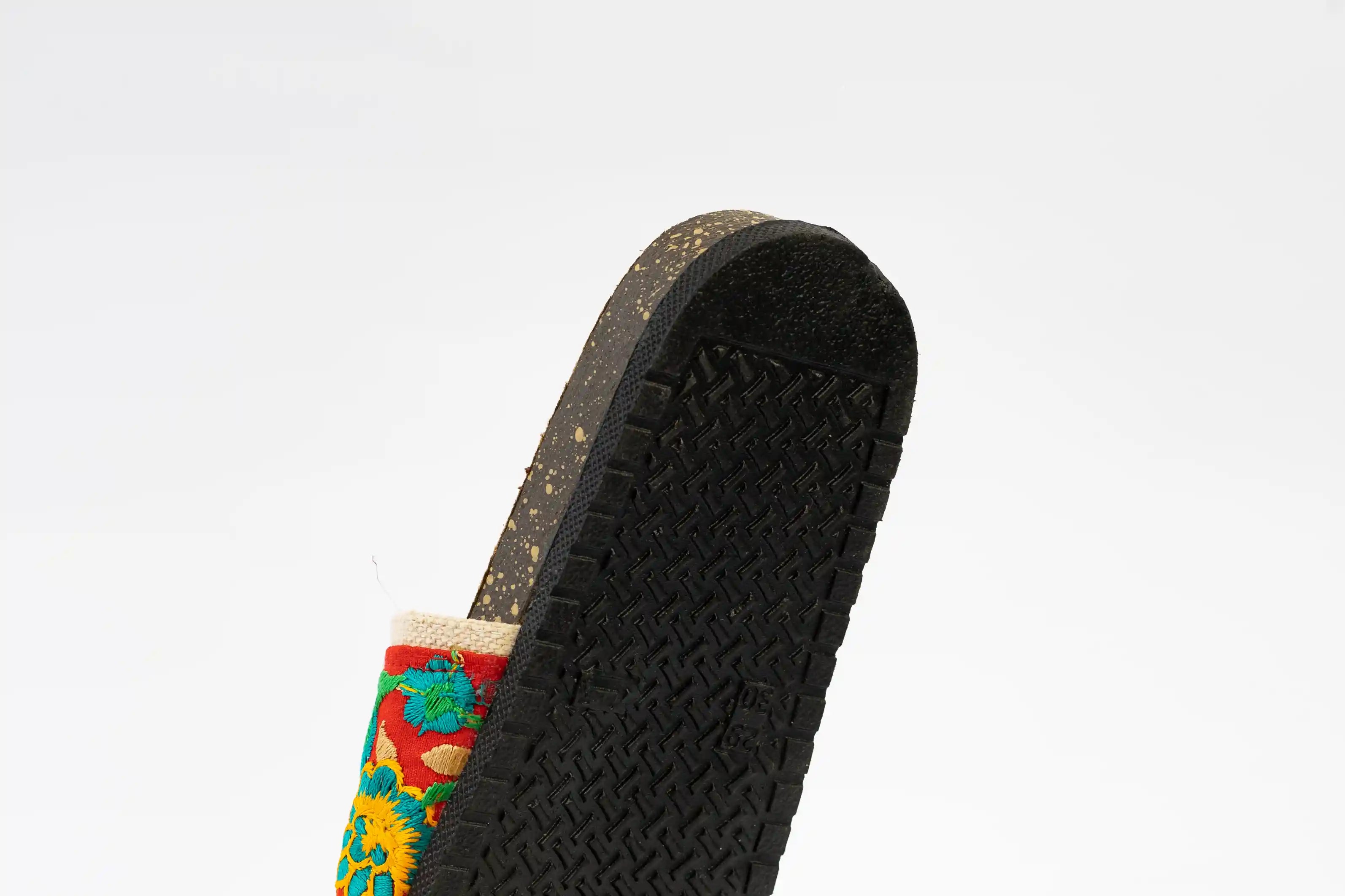 Kids Slipper-Coral Quilt