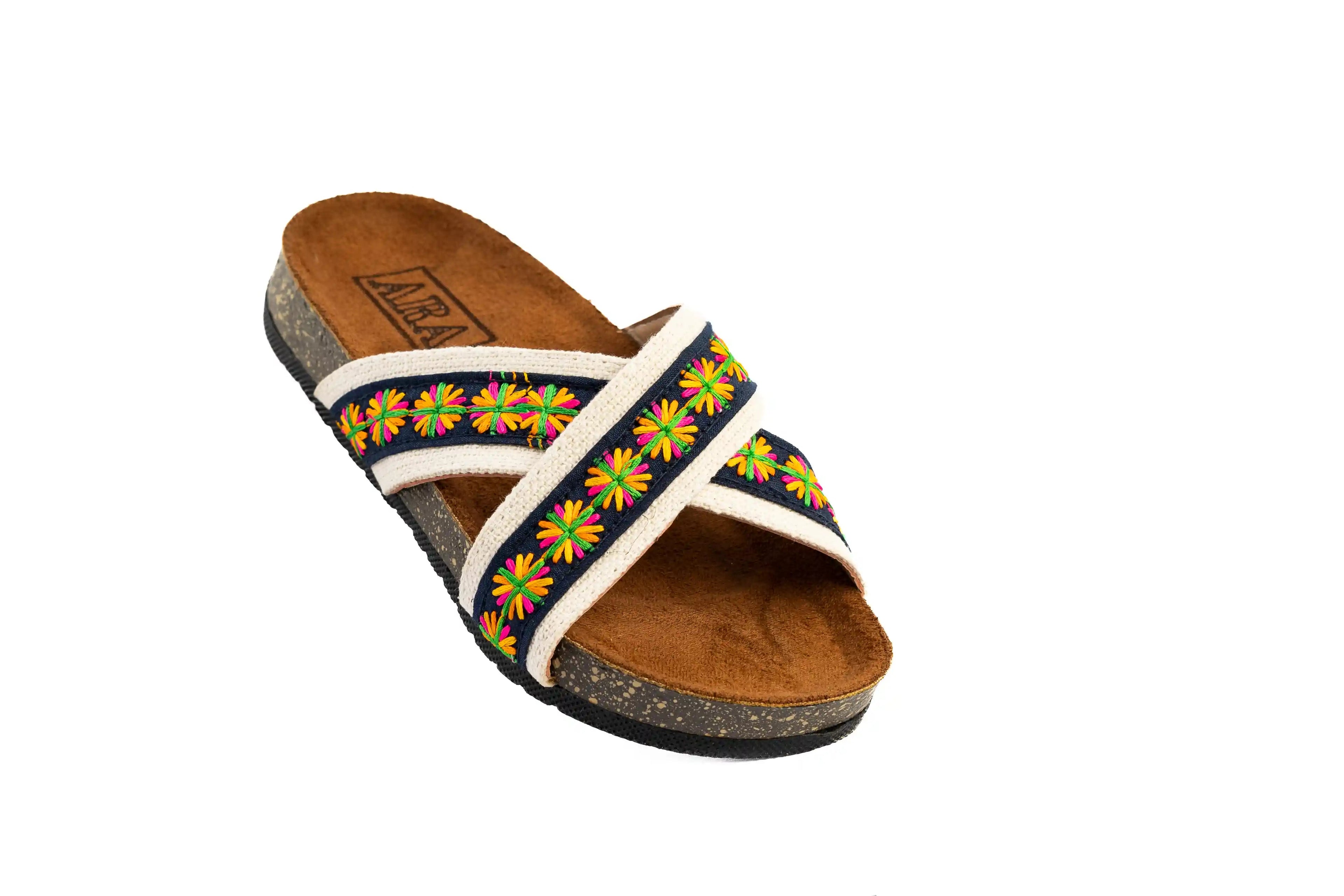 Kids Slipper-Midnight Bloom