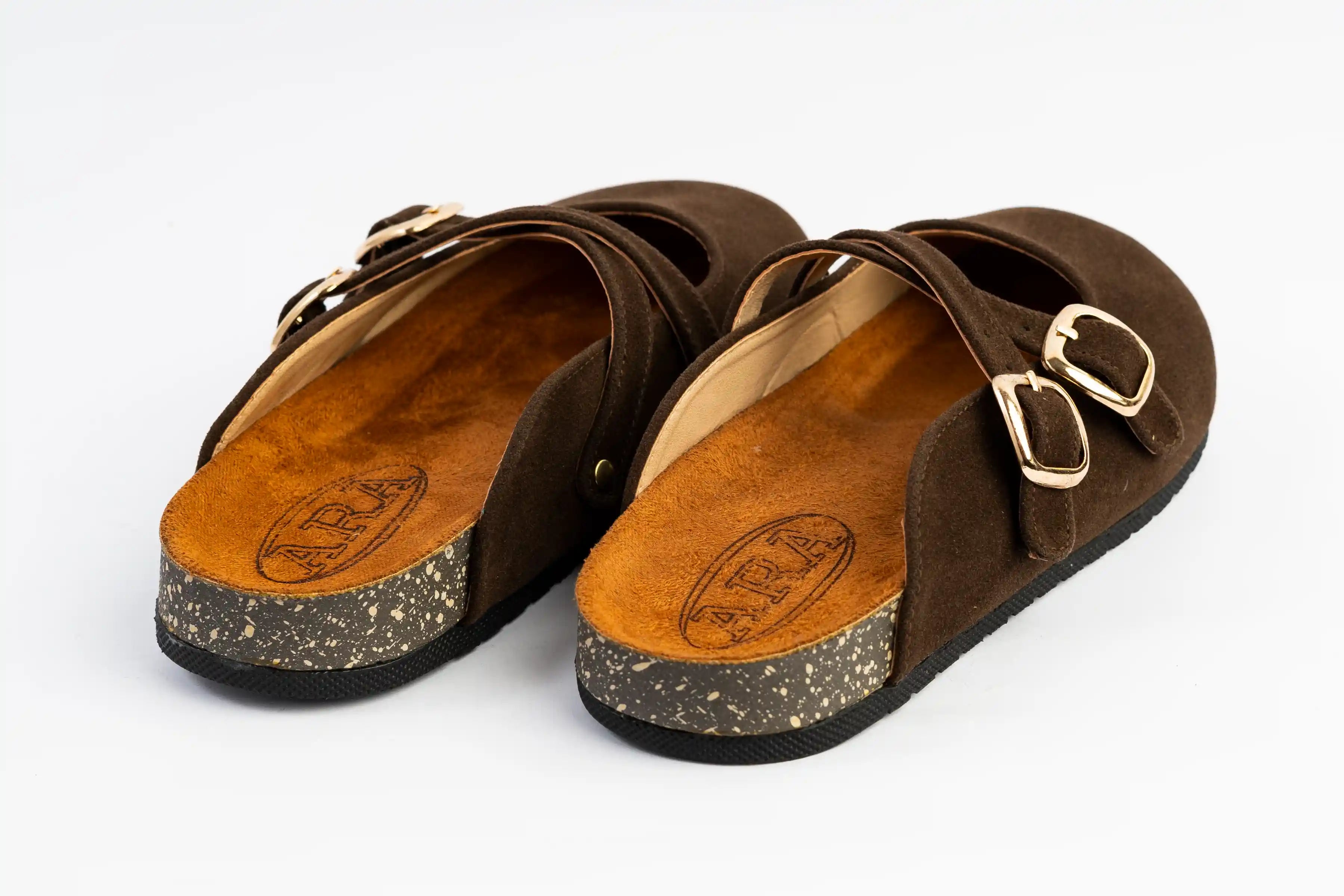 Kids Mary slipper-Basic Brown