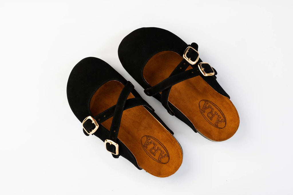 Kids Mary Slipper-Black