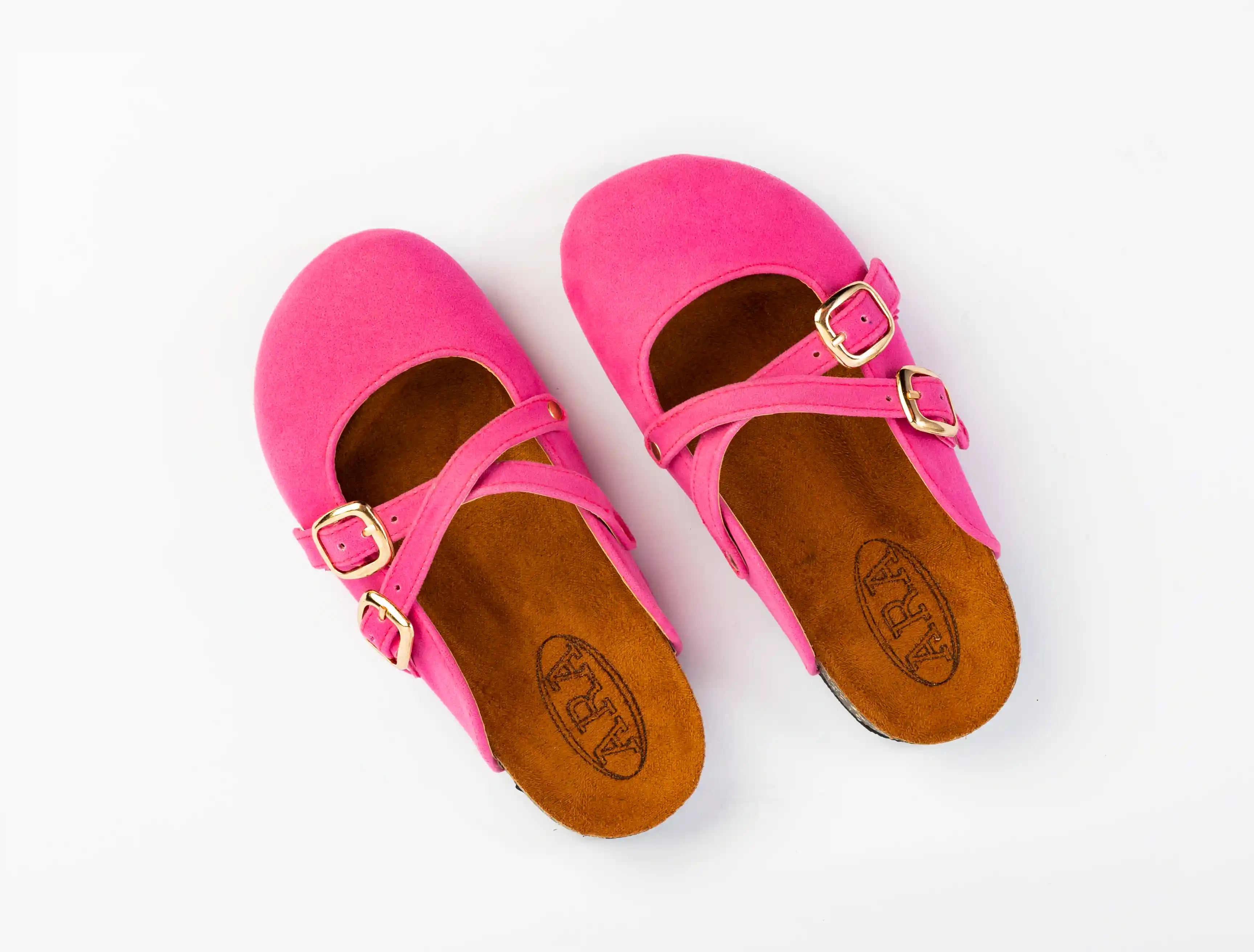 Kids Mary Slipper-Hot Pink