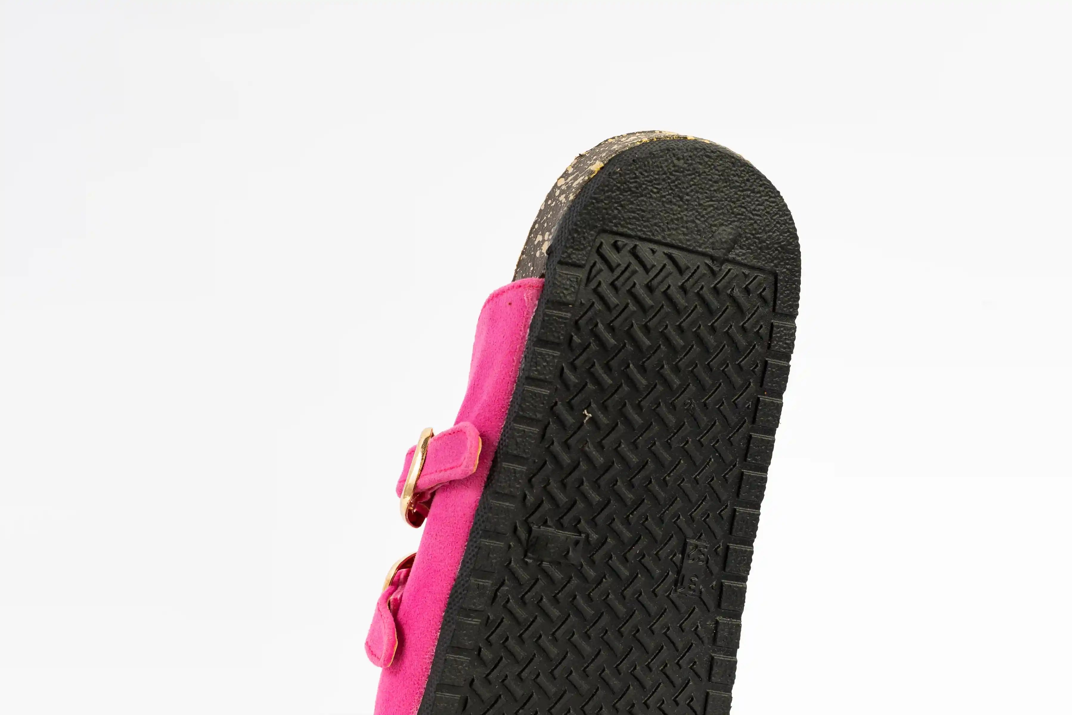 Kids Mary Slipper-Hot Pink