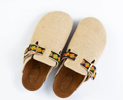 Clogs-linen