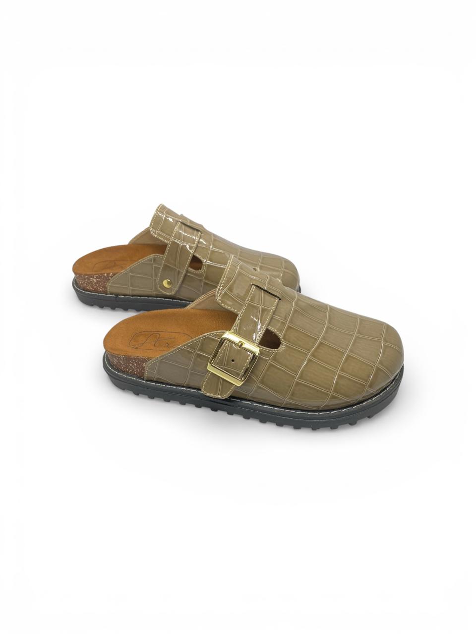 Clogs-Taupe