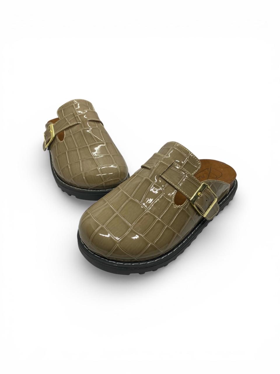 Clogs-Taupe